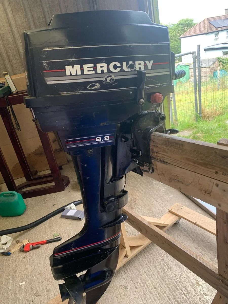 Mercury 9.8hp 2 stroke short shaft outboard - Image 3
