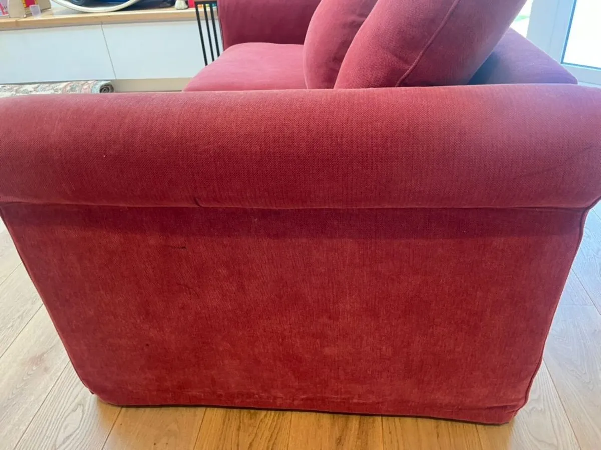 GRÖNLID IKEA Red Sofas X2 - Image 2