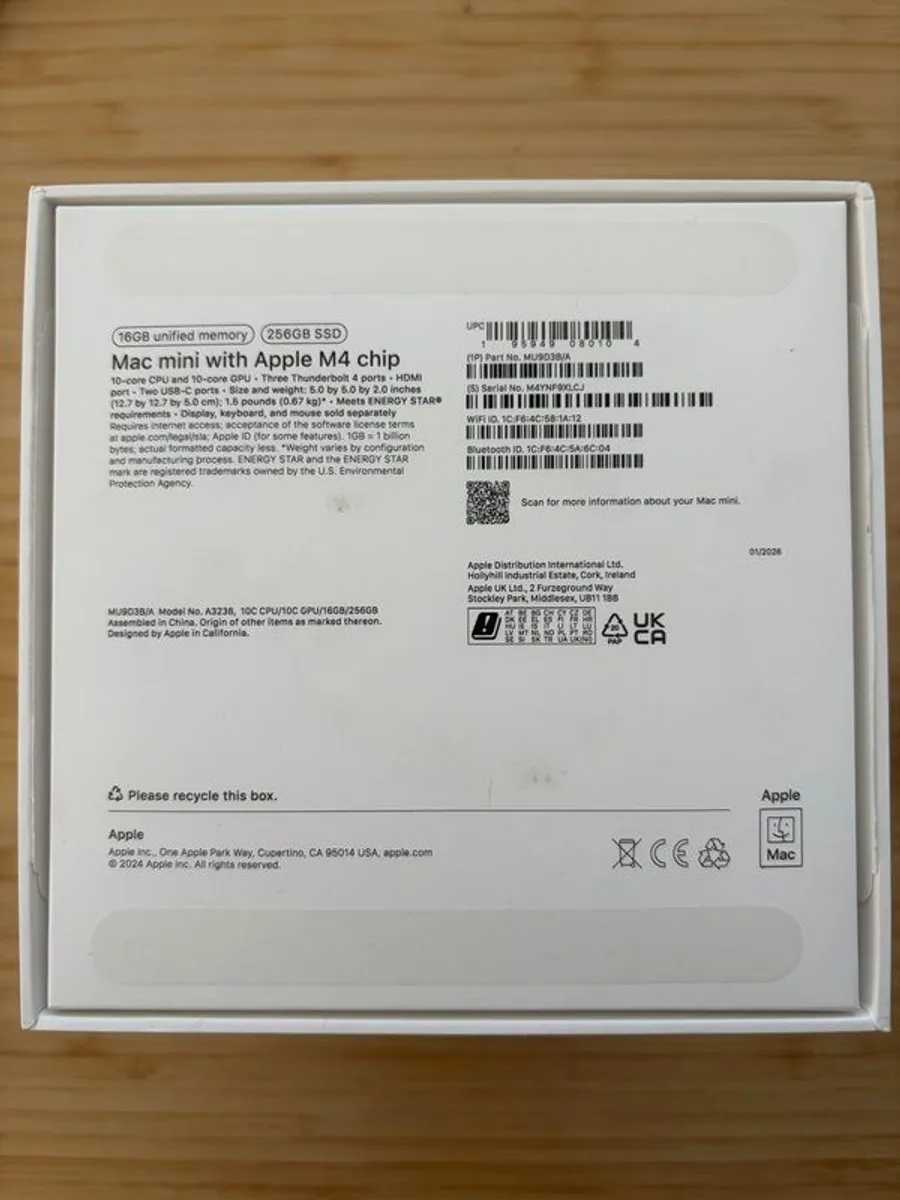 Mac Mini M4 256gb Ssd /16gb Ram - Image 4
