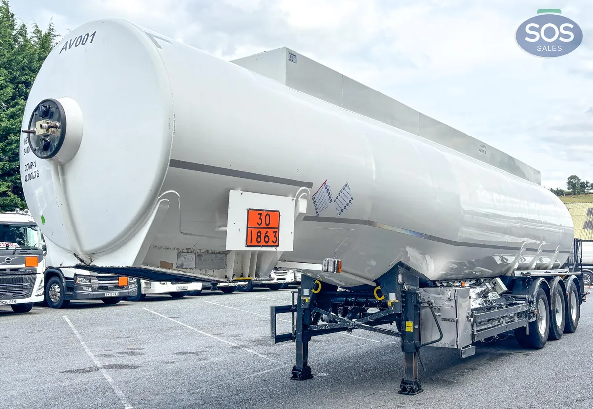2007 Magyar 42000L 1 Comp ADR Aviation Trailer - Image 1