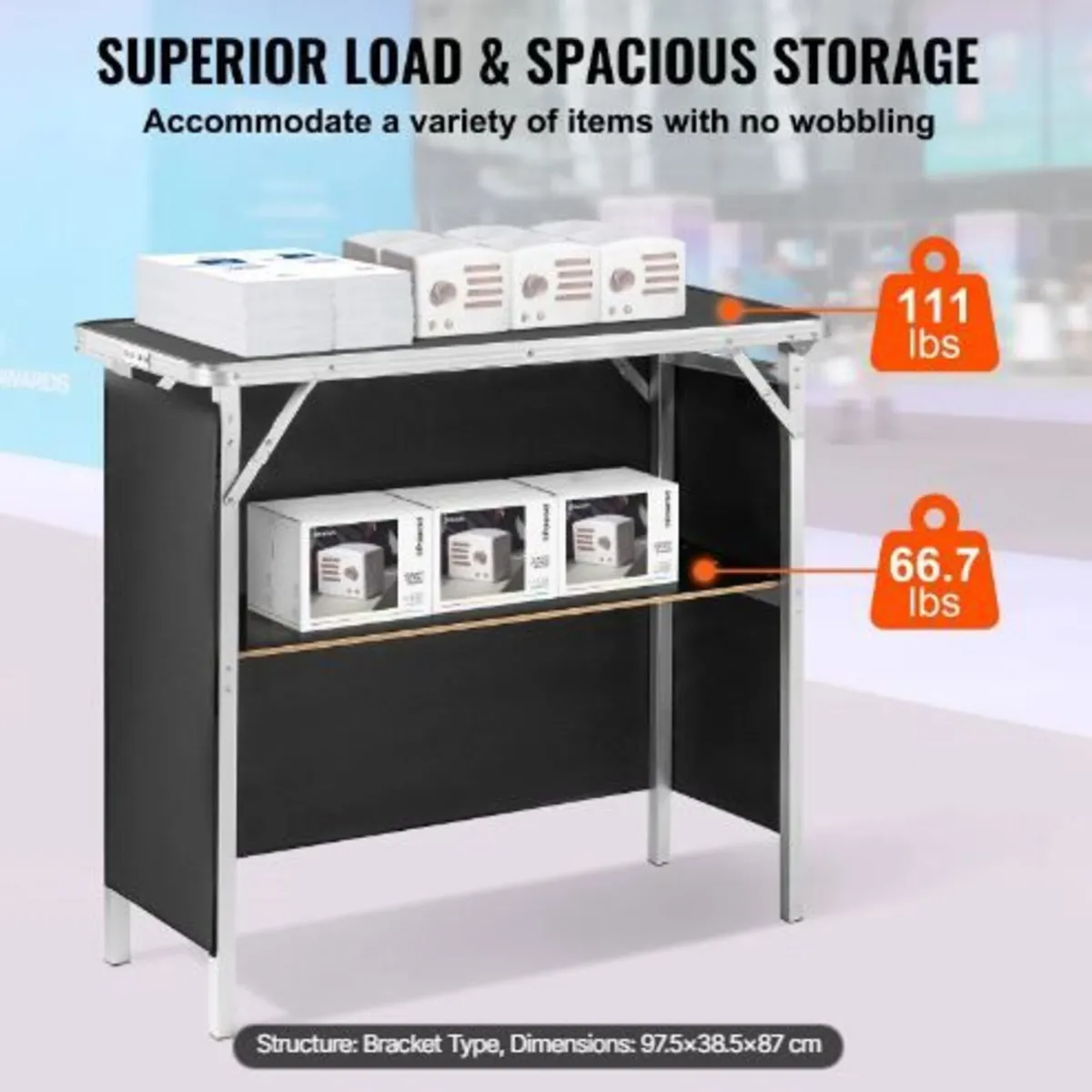 Portable Tradeshow Podium Table - Image 4
