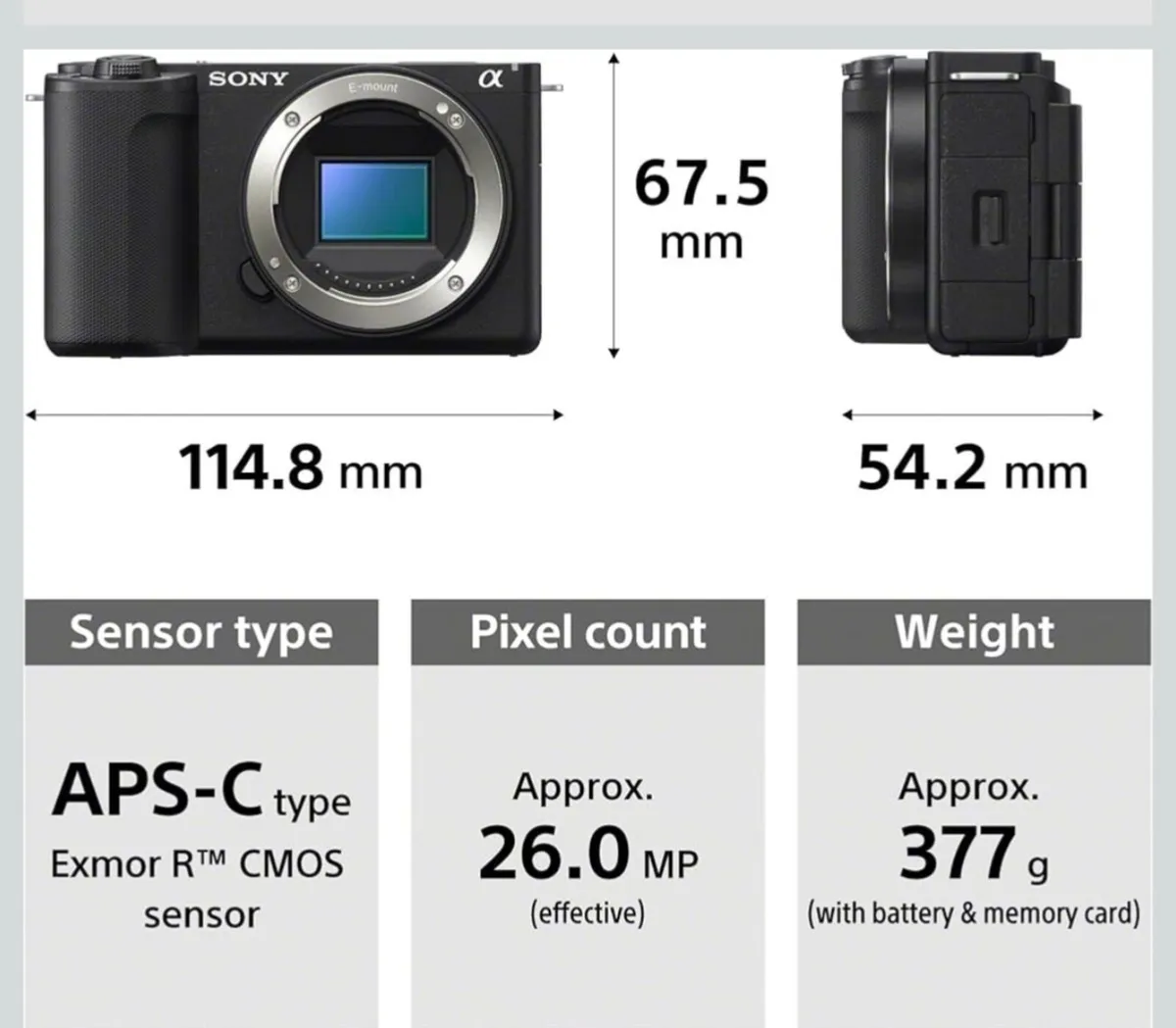 Sony Zve10 Mark 2 Digital Camera - Image 4