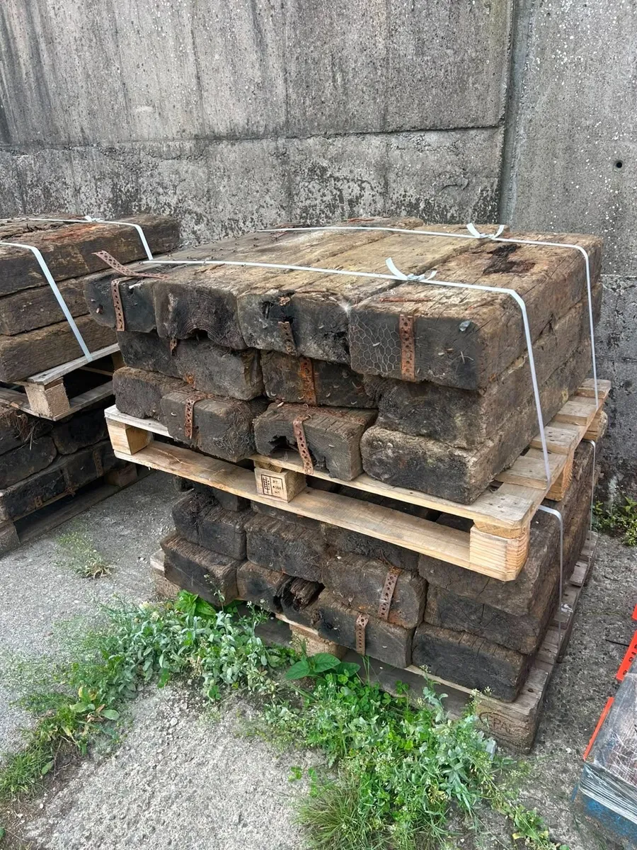 12x railway sleepers - Image 3