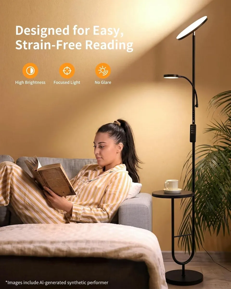 Modern LED Floor Lamp for Living Room 36W - Image 3