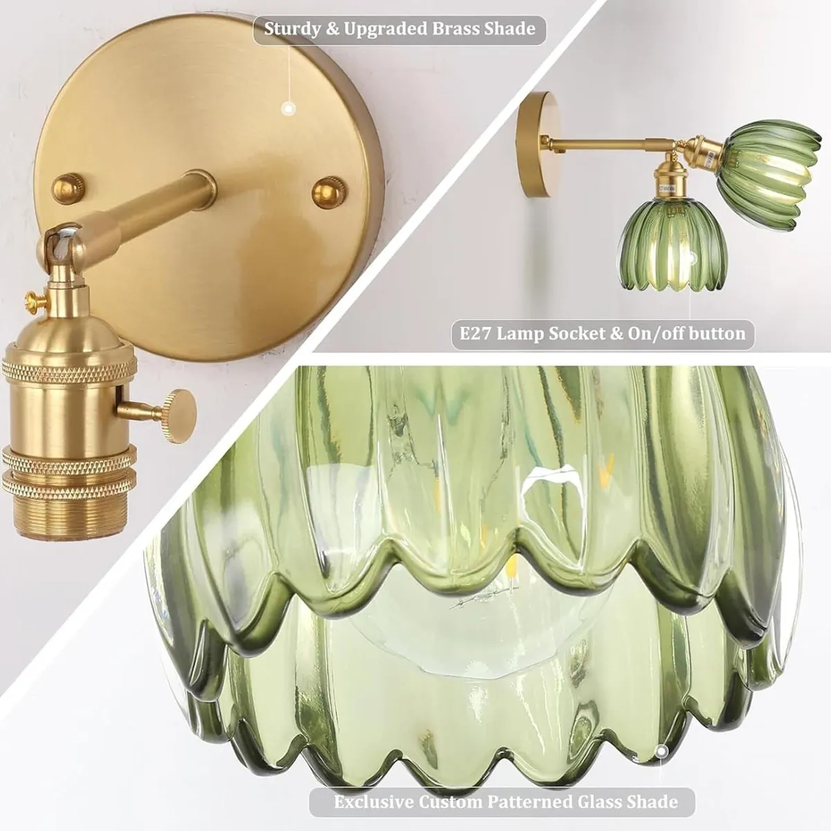 Vintage Wall Lights Lamps (Set of 2) - Image 4