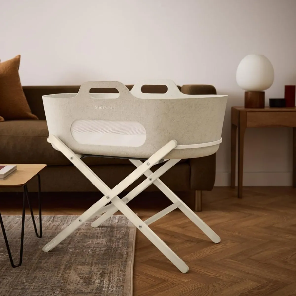 Snuzbaskit Moses Basket with Mattress Folding - Image 3