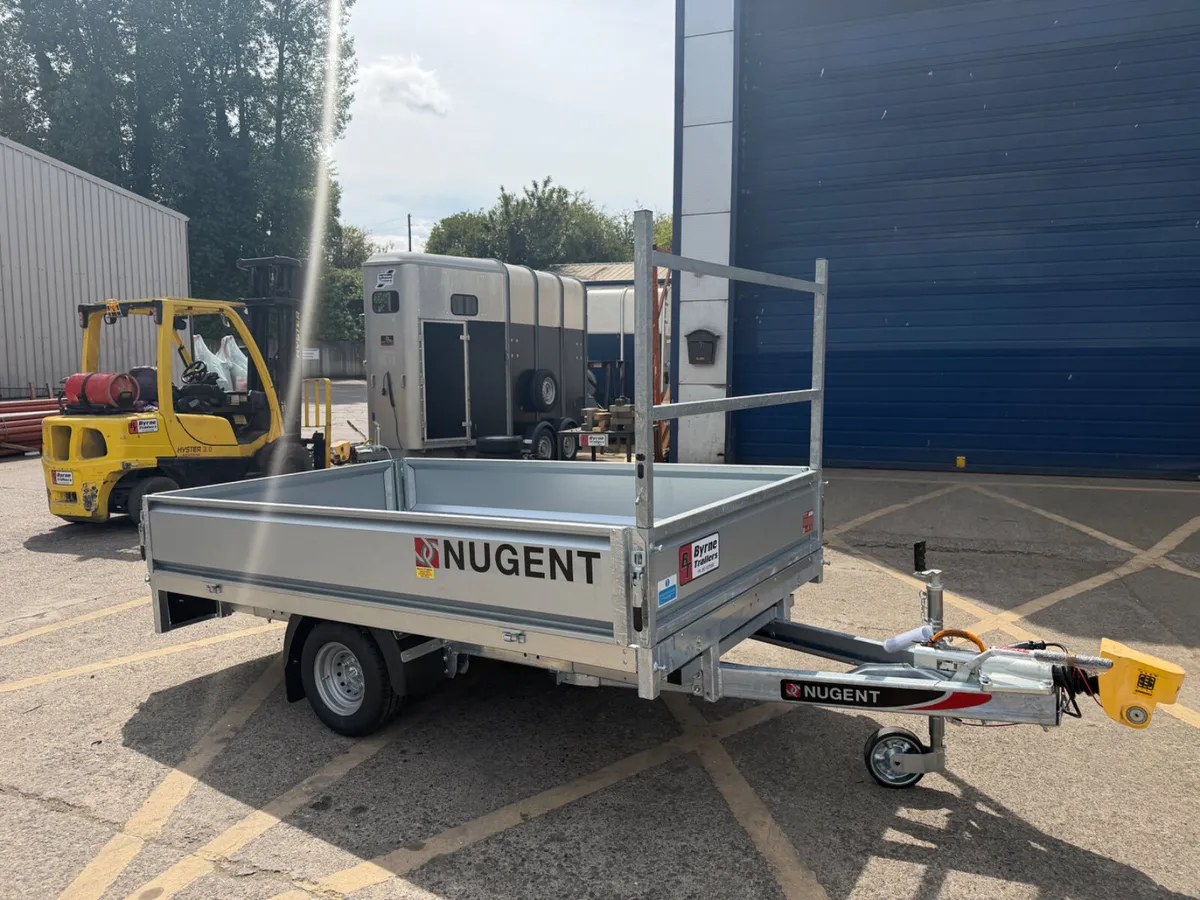 New Nugent 8x5 Dropside Trailer single axle - Image 4
