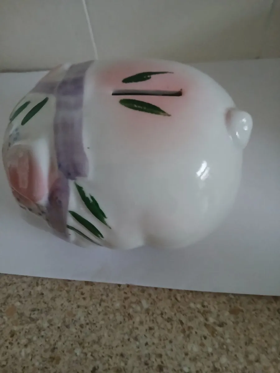 1970's Ceramic Piggy Bank - Image 4