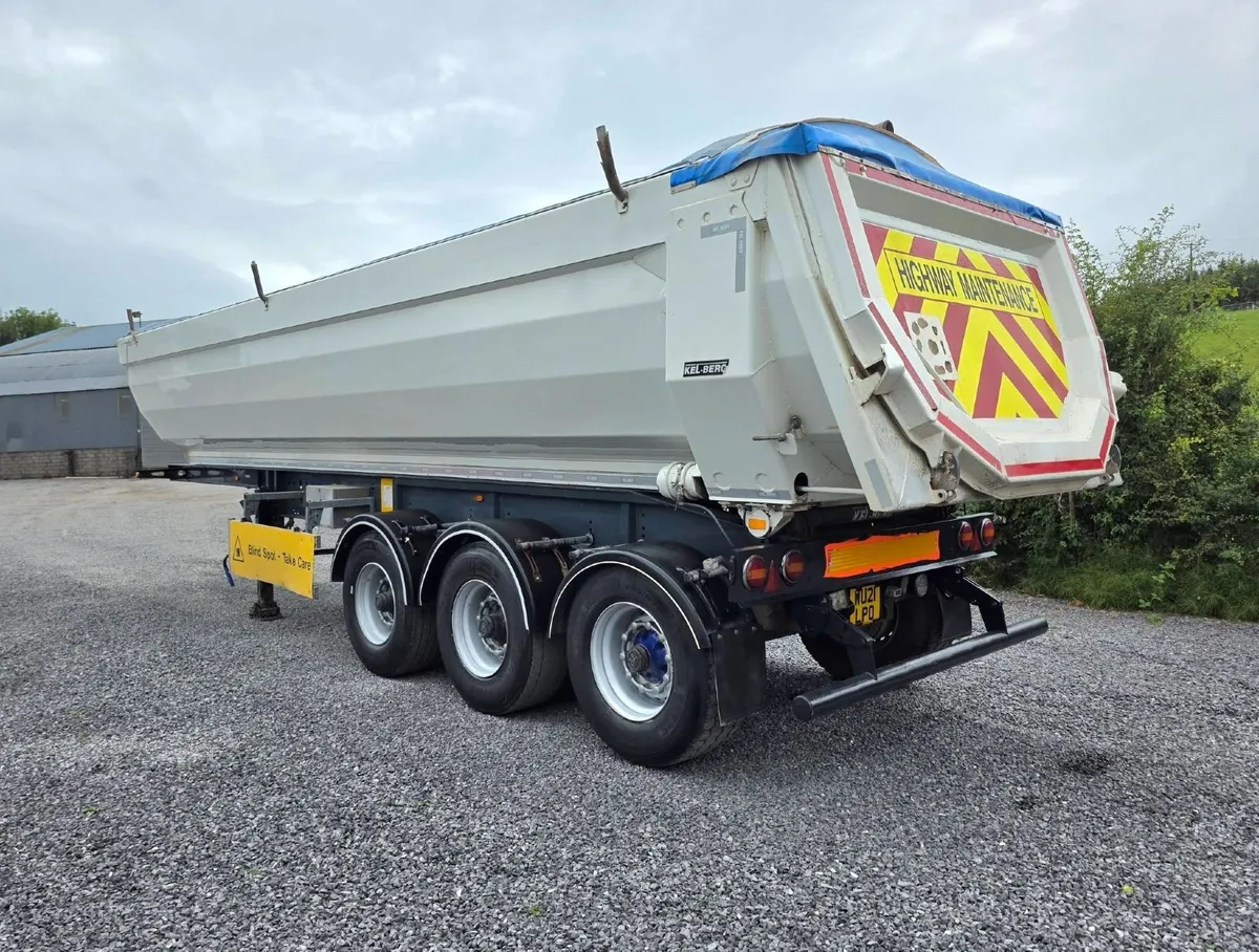 2022 Kelberg T100 Halfpipe Tipping Trailer - Image 4