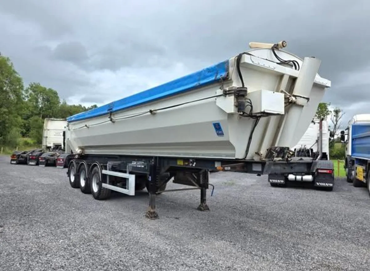 2022 Kelberg T100 Halfpipe Tipping Trailer - Image 1