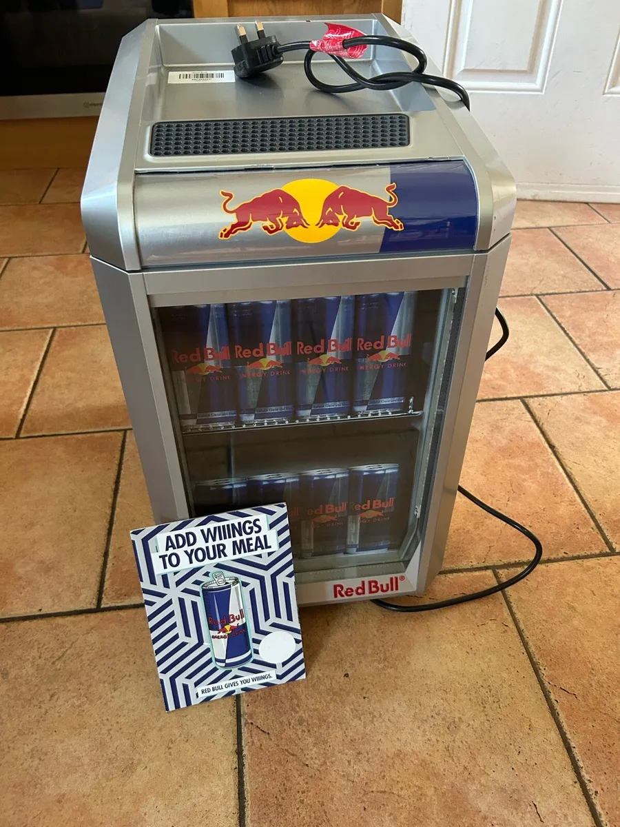 Red Bull Mini Fridge - Image 1
