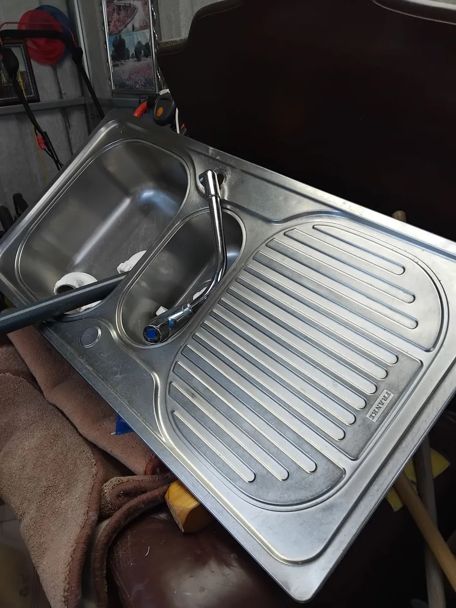 Stainless steel sink unit - Image 3