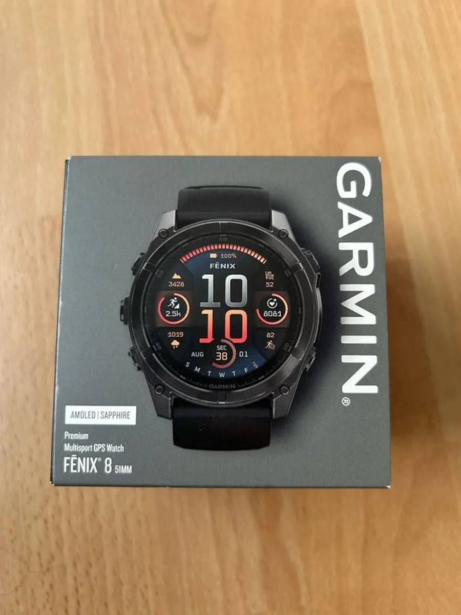 Garmin Fenix 8 51mm - Sapphire / Titanium - Image 2