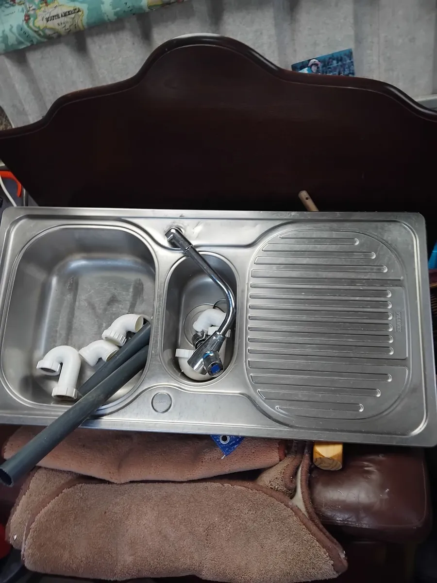 Stainless steel sink unit - Image 4