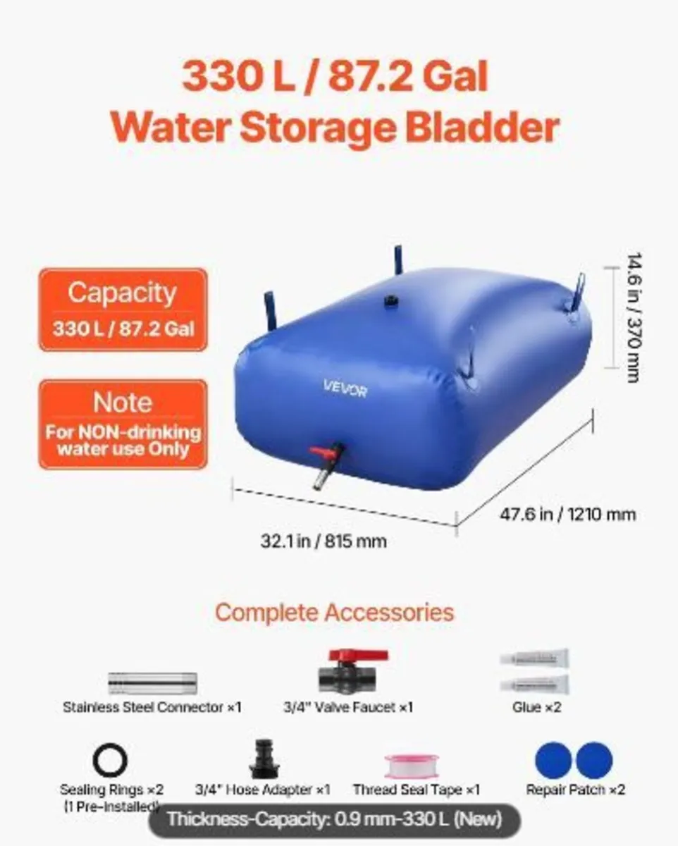 Water Storage Bladder - Image 3
