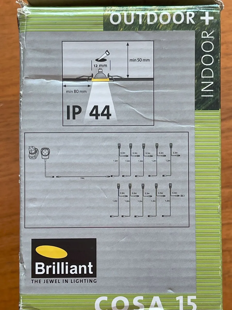LED Brilliant Cosa 15 ,Recessed  Blue Lights - Image 4