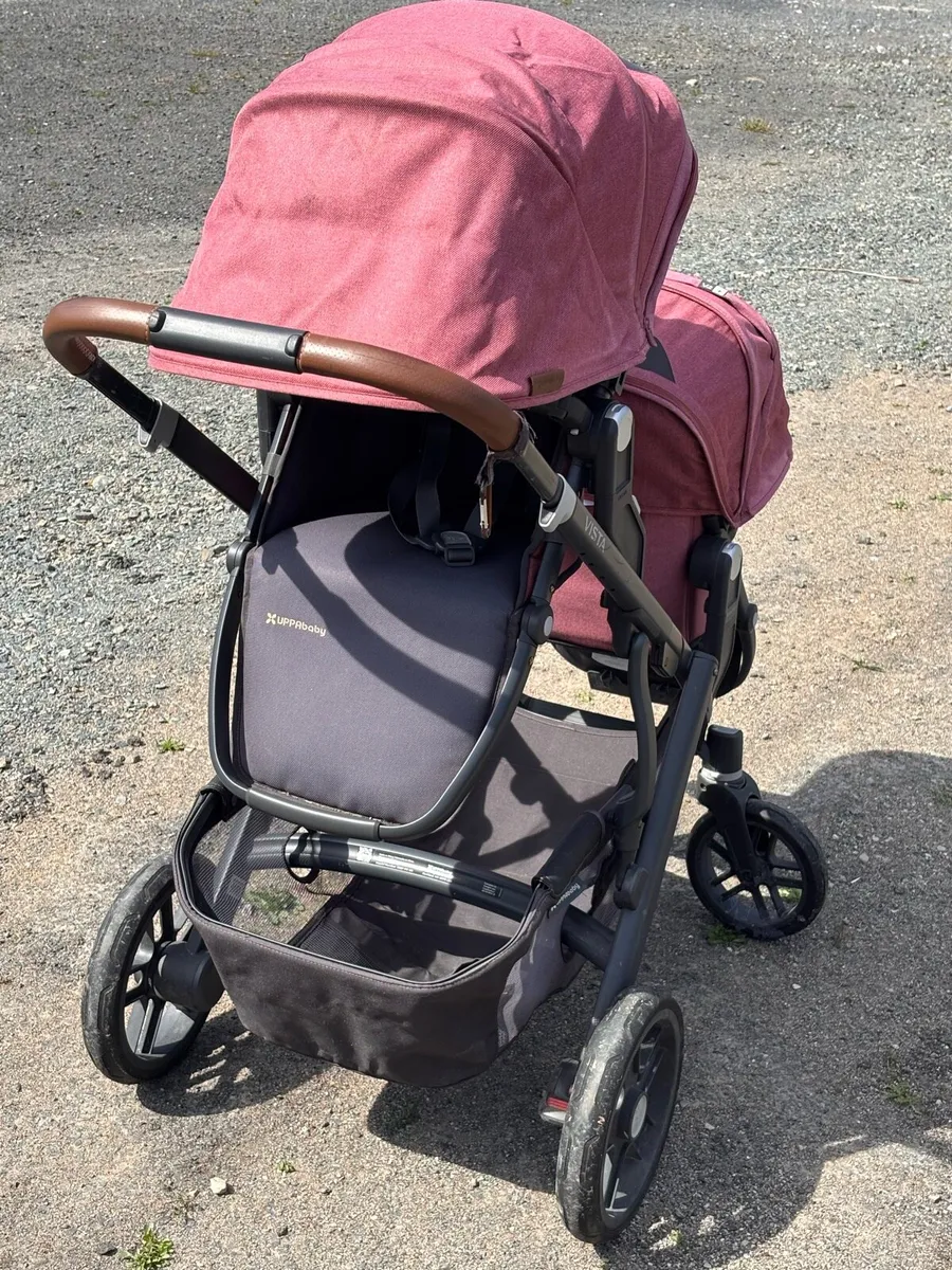 UPPAbaby Vista V2 Double Stoller + Rumble Seat - Image 2
