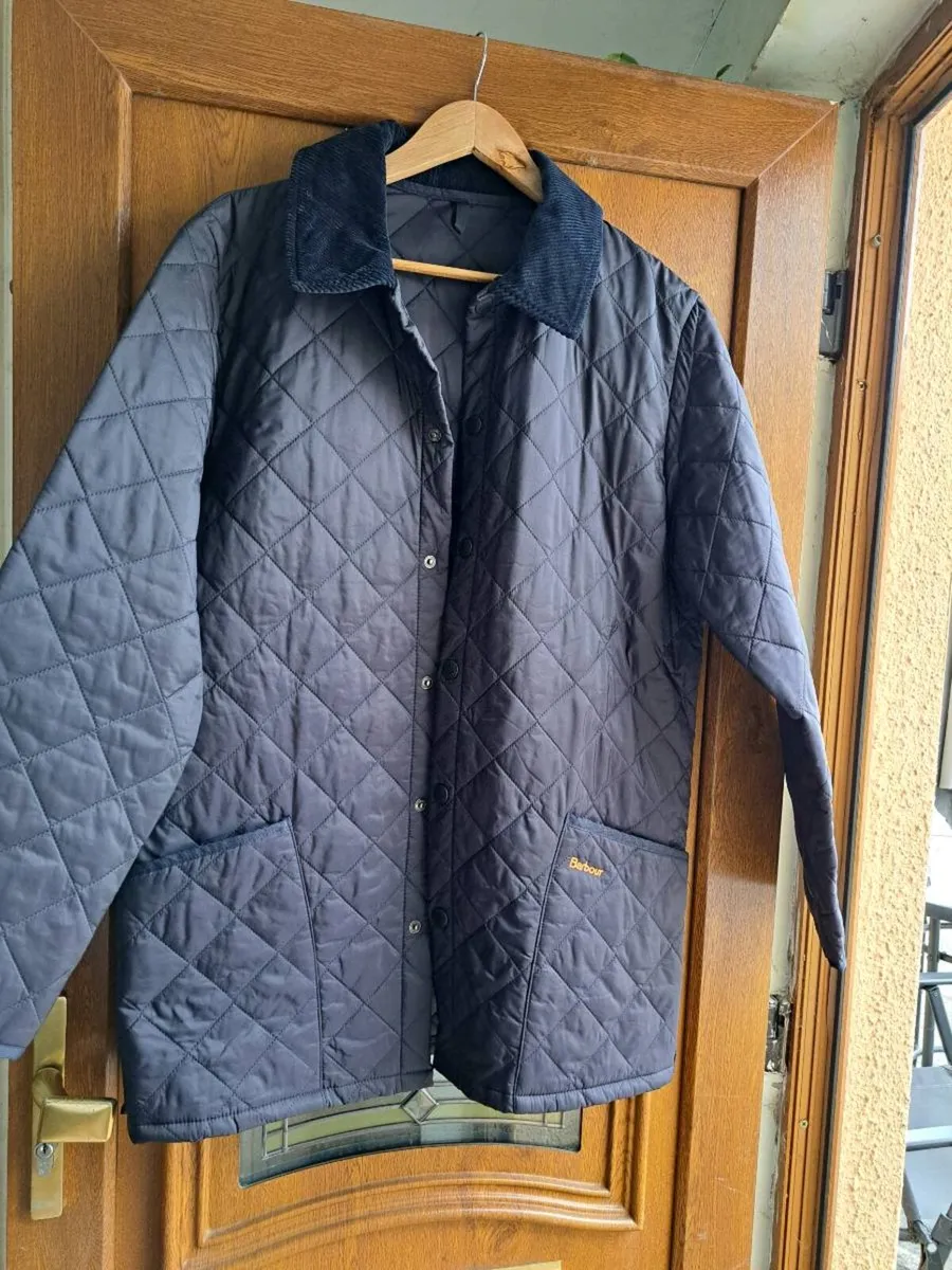 Gents quilted Barbour jacket - Image 1