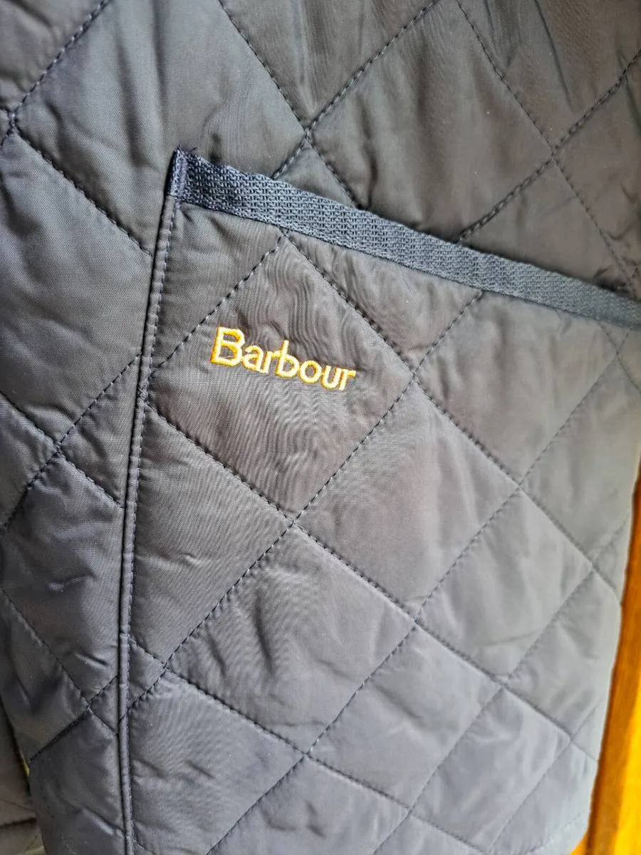 Gents quilted Barbour jacket - Image 2