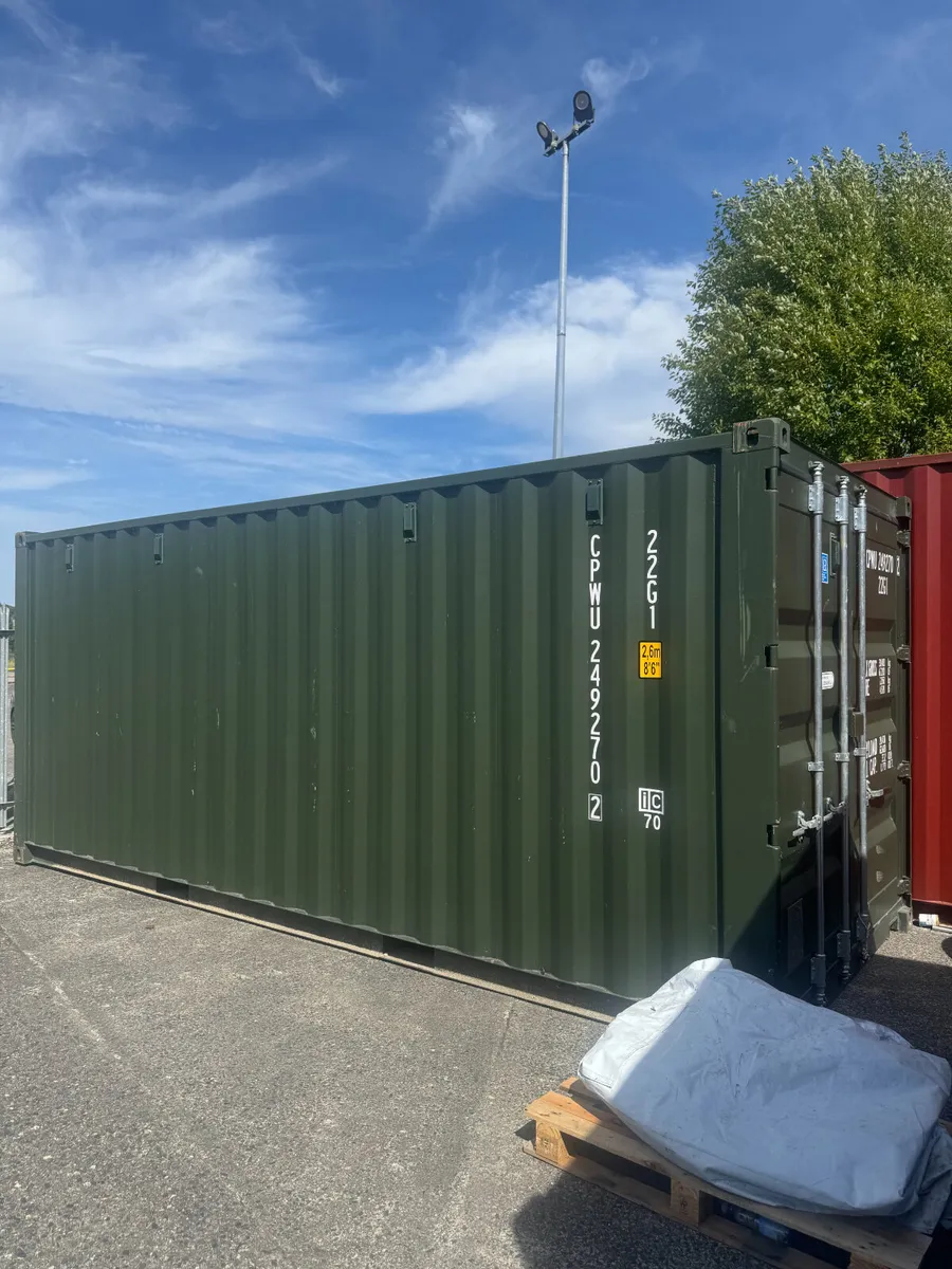 20ft & 45ft High Cube Shipping Containers - Image 3