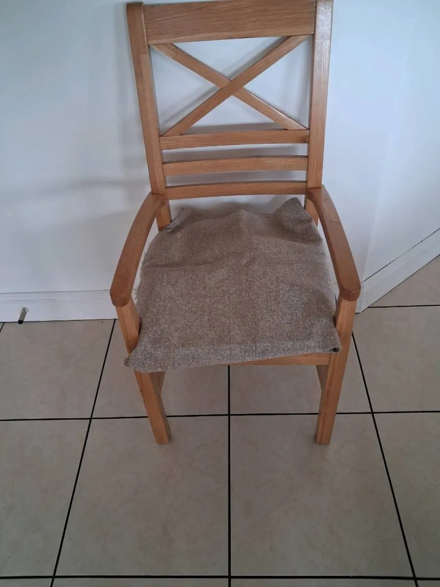 Carvar Chair Faux Leather with choice of upholstry - Image 2