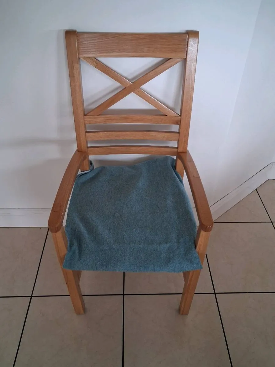 Carvar Chair Faux Leather with choice of upholstry - Image 3