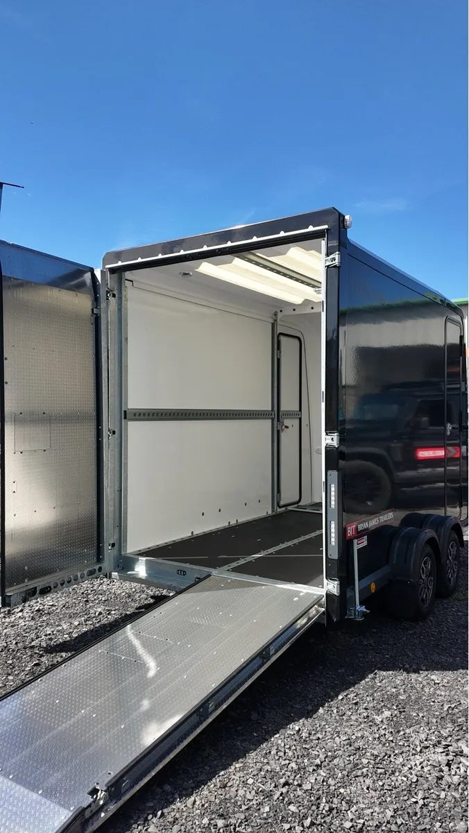 Brian James Box Van 3m x 1.6m Black | In Stock - Image 3