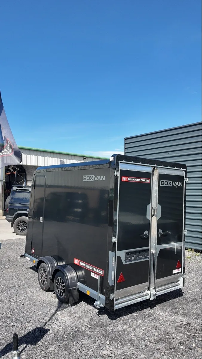 Brian James Box Van 3m x 1.6m Black | In Stock - Image 2