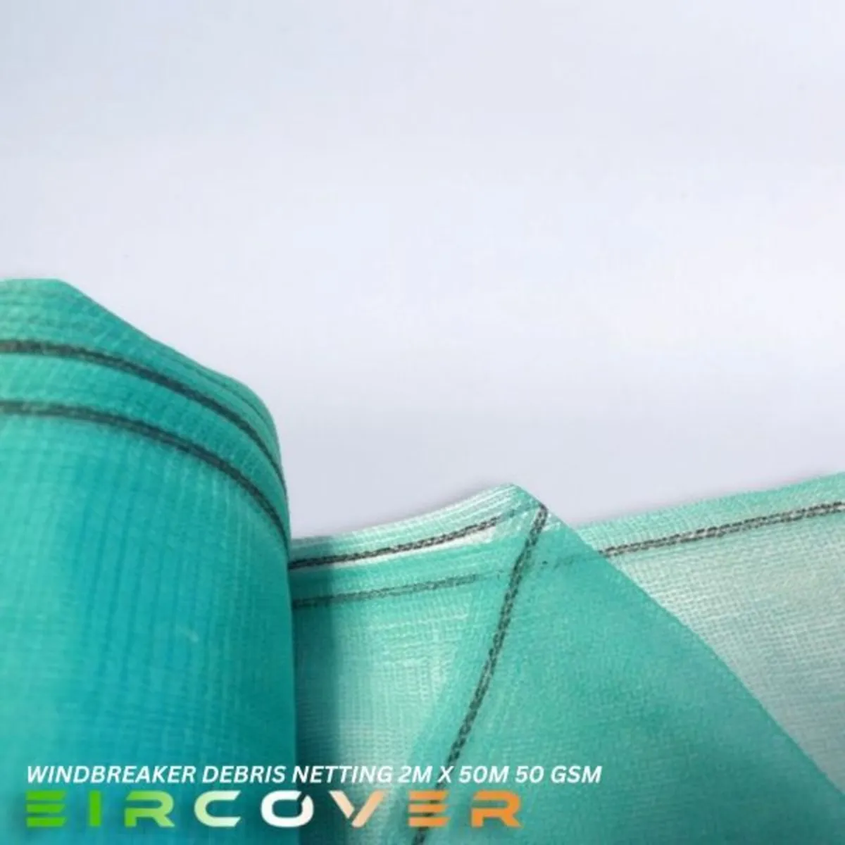Windbreaker netting 2m x 50m - Green 50 gsm Green - Image 3