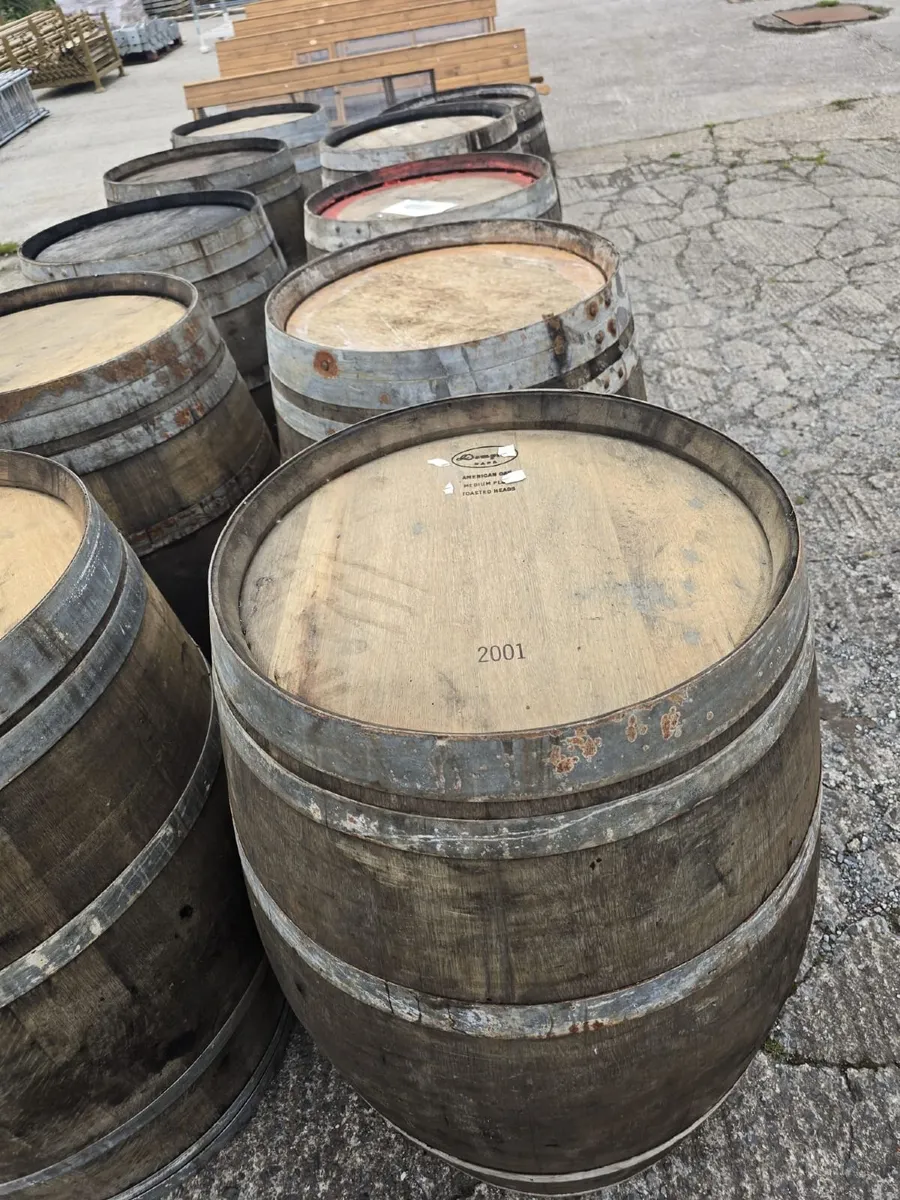 Oak Whiskey Barrels - Image 3