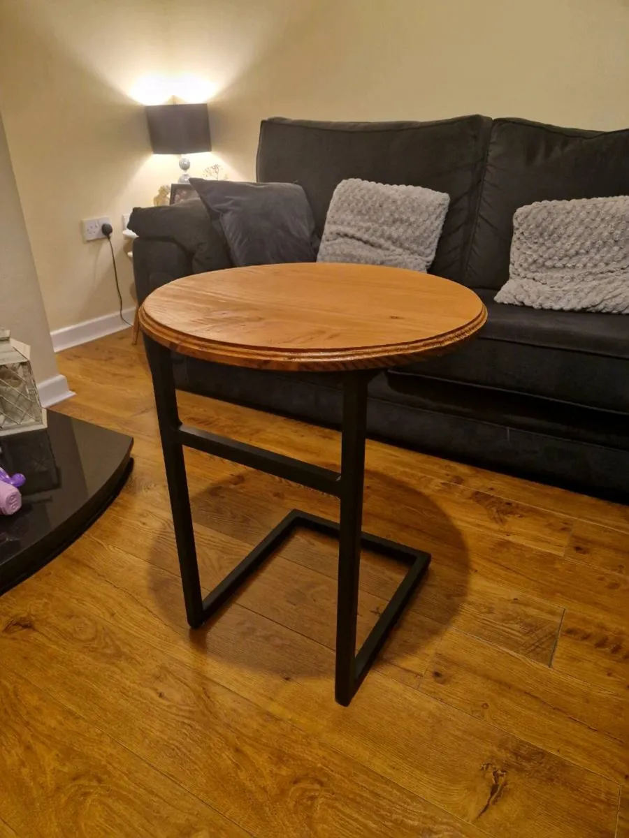 HANDMADE C-FRAME SOFA TABLE - Image 3