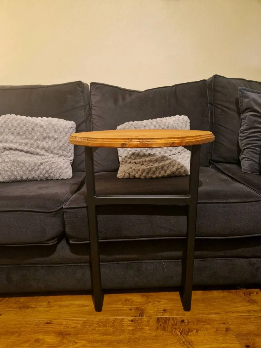 HANDMADE C-FRAME SOFA TABLE - Image 4