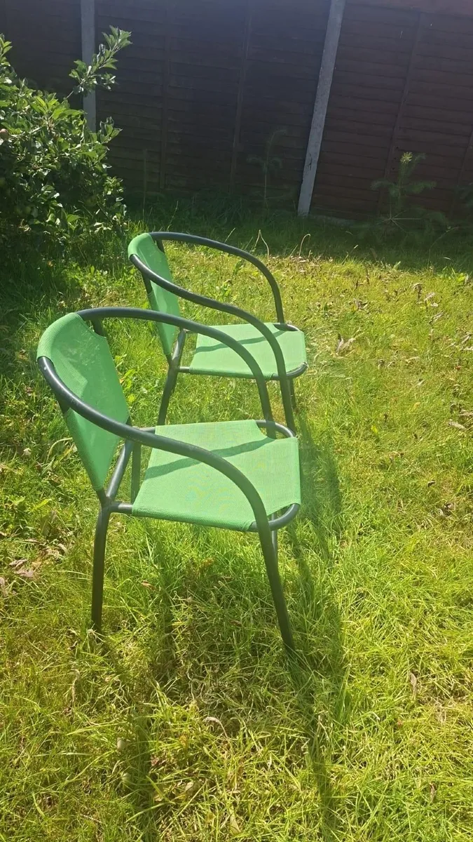 Garden chairs - Image 1
