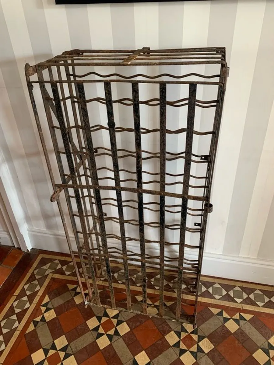French Rigidex Wine Cage. - Image 1