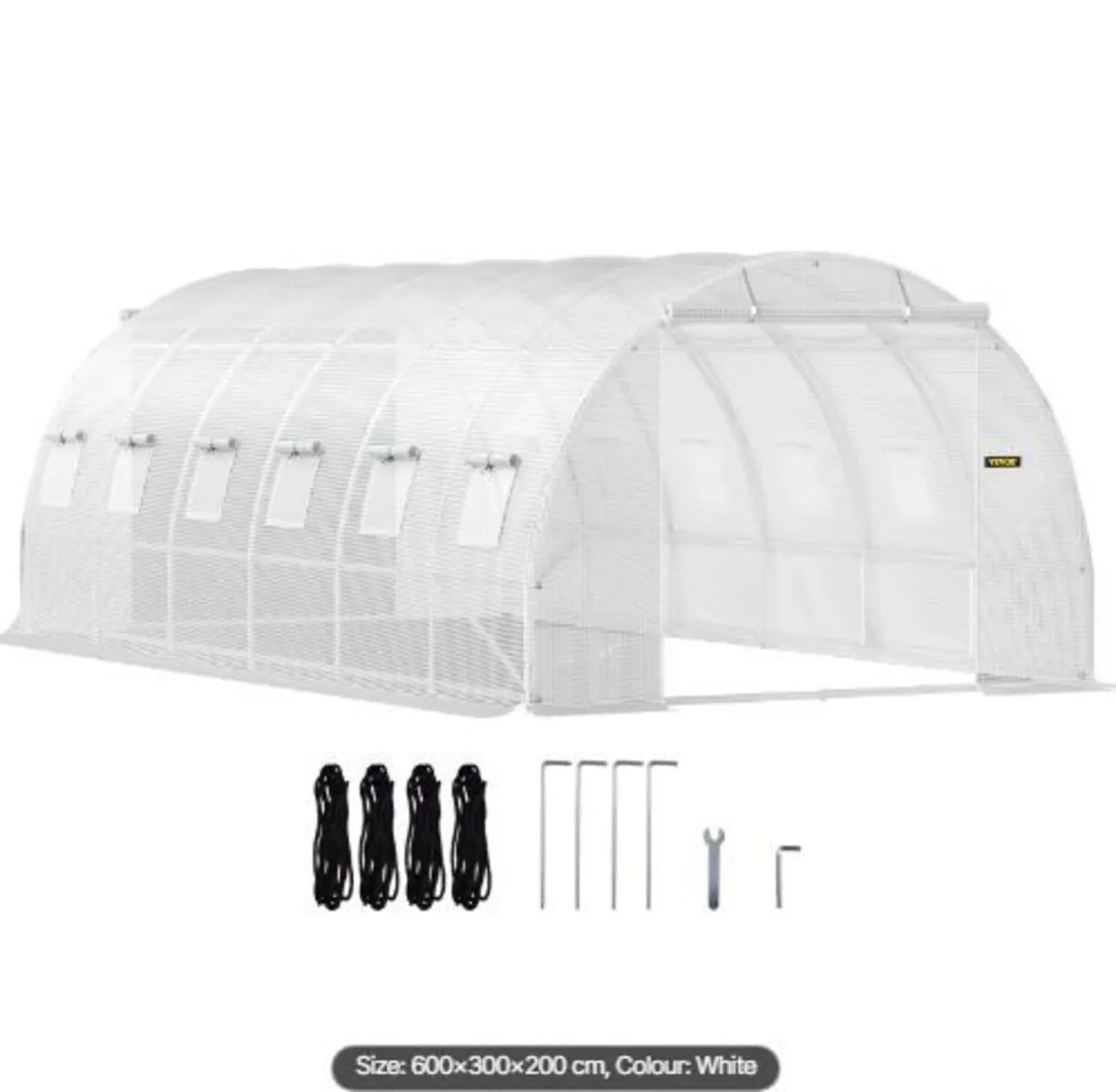 Walk-in Tunnel Greenhouse - Image 1