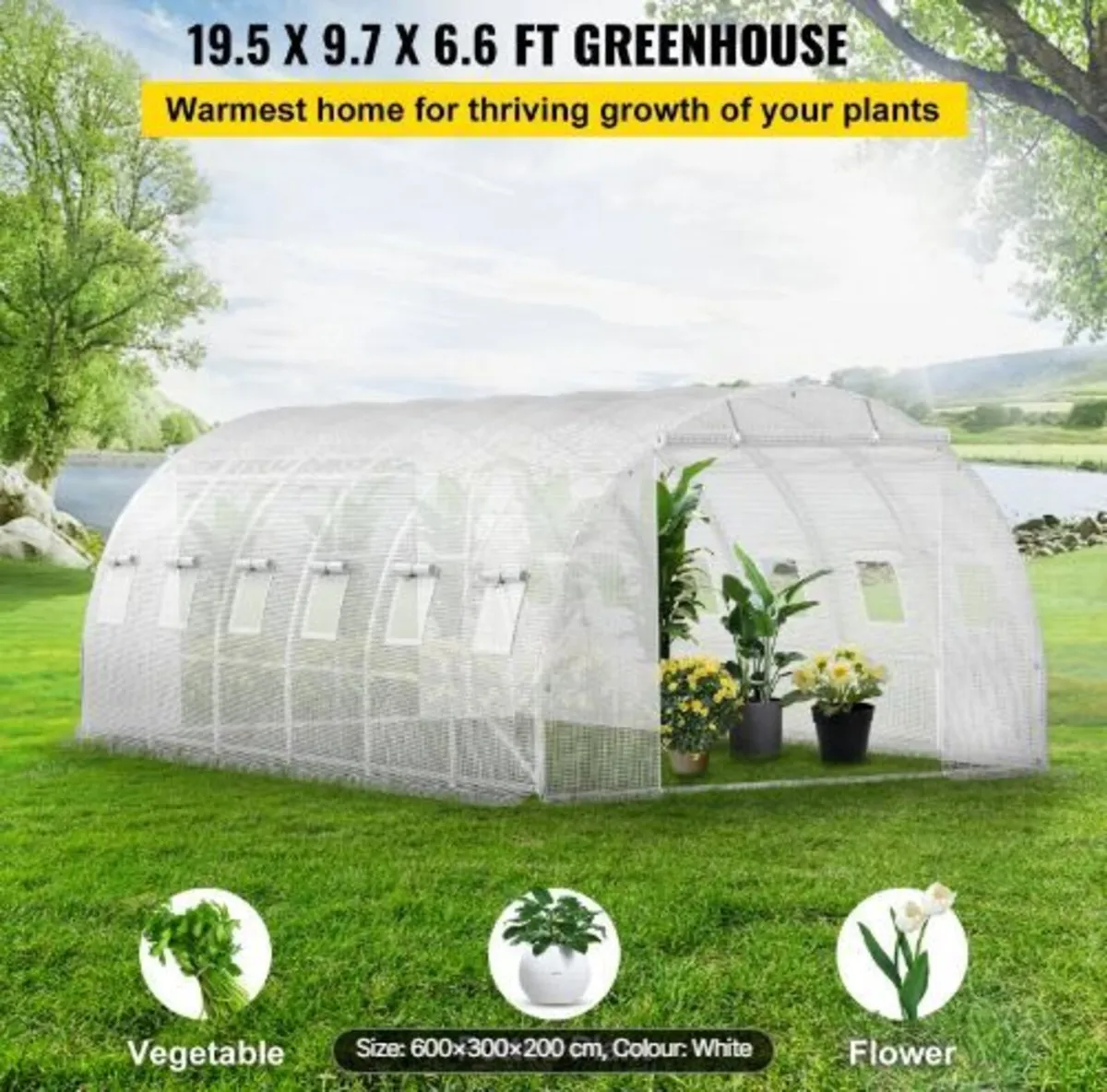 Walk-in Tunnel Greenhouse - Image 2