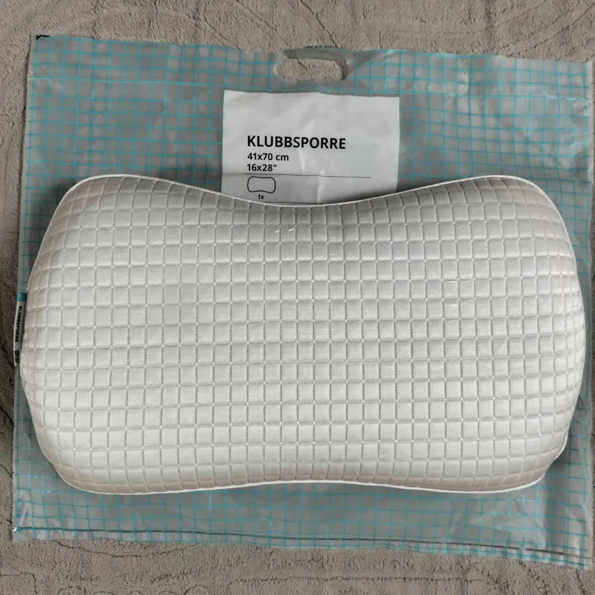IKEA KLUBBSPORRE Ergonomic Pillow - Image 3