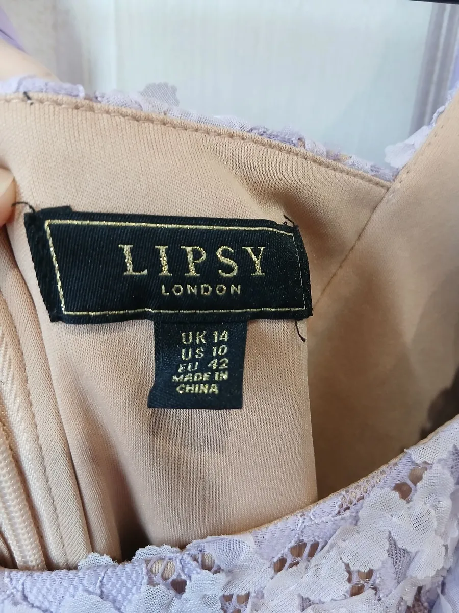 Lipsy lilac dress - Image 3