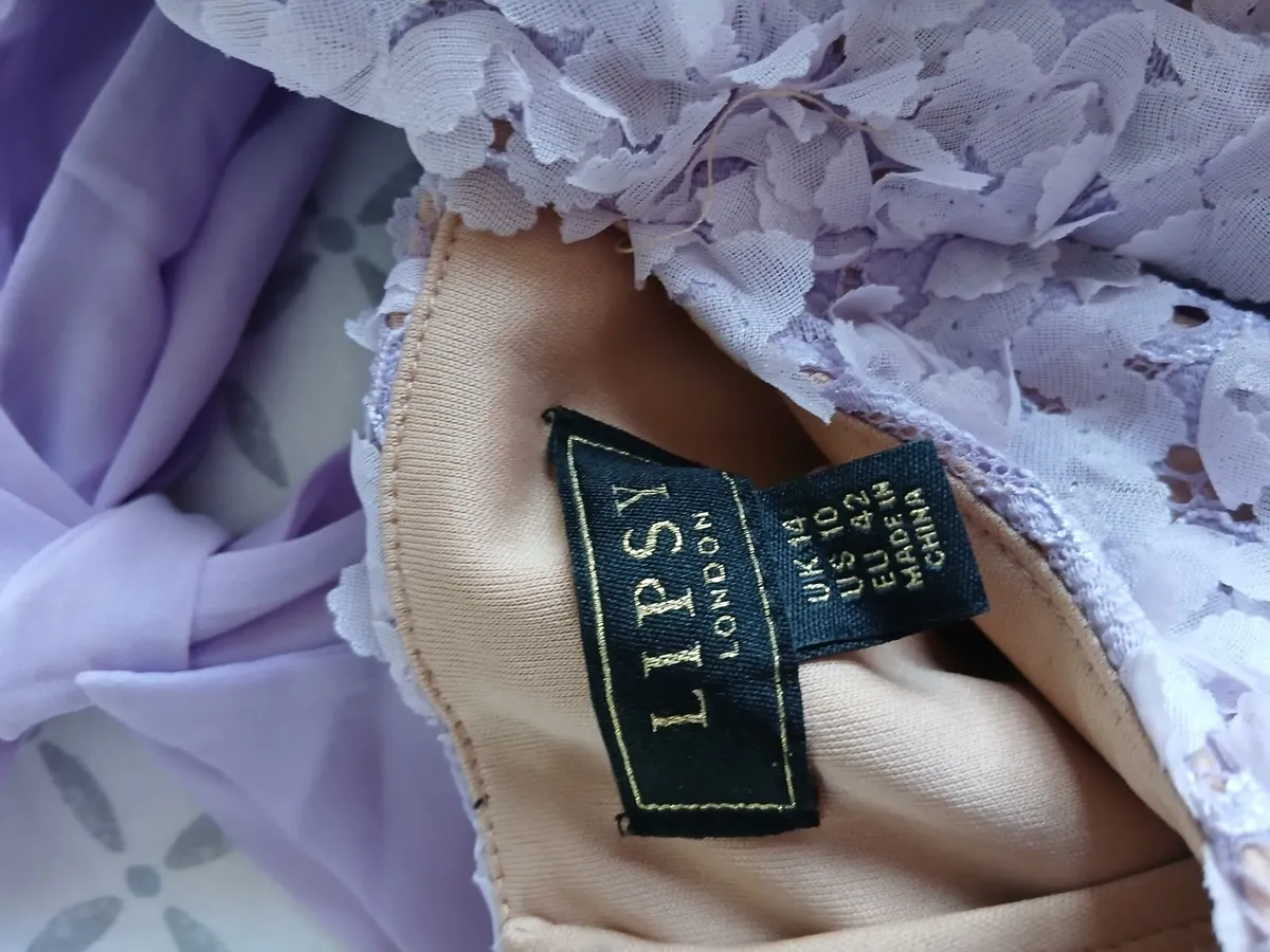 Lipsy lilac dress - Image 4