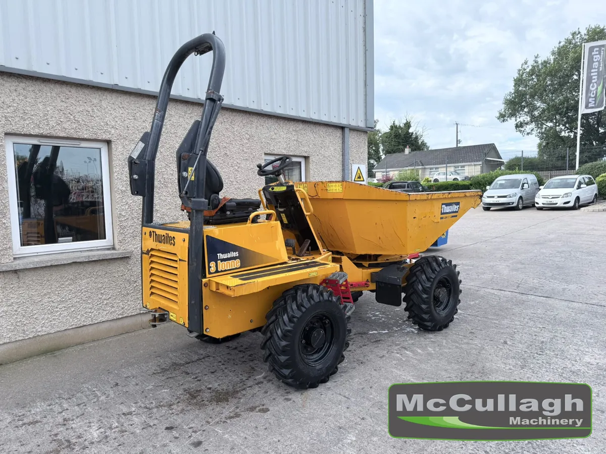 2020 Thwaites 3 Tonne Swivel Dumper - Image 3