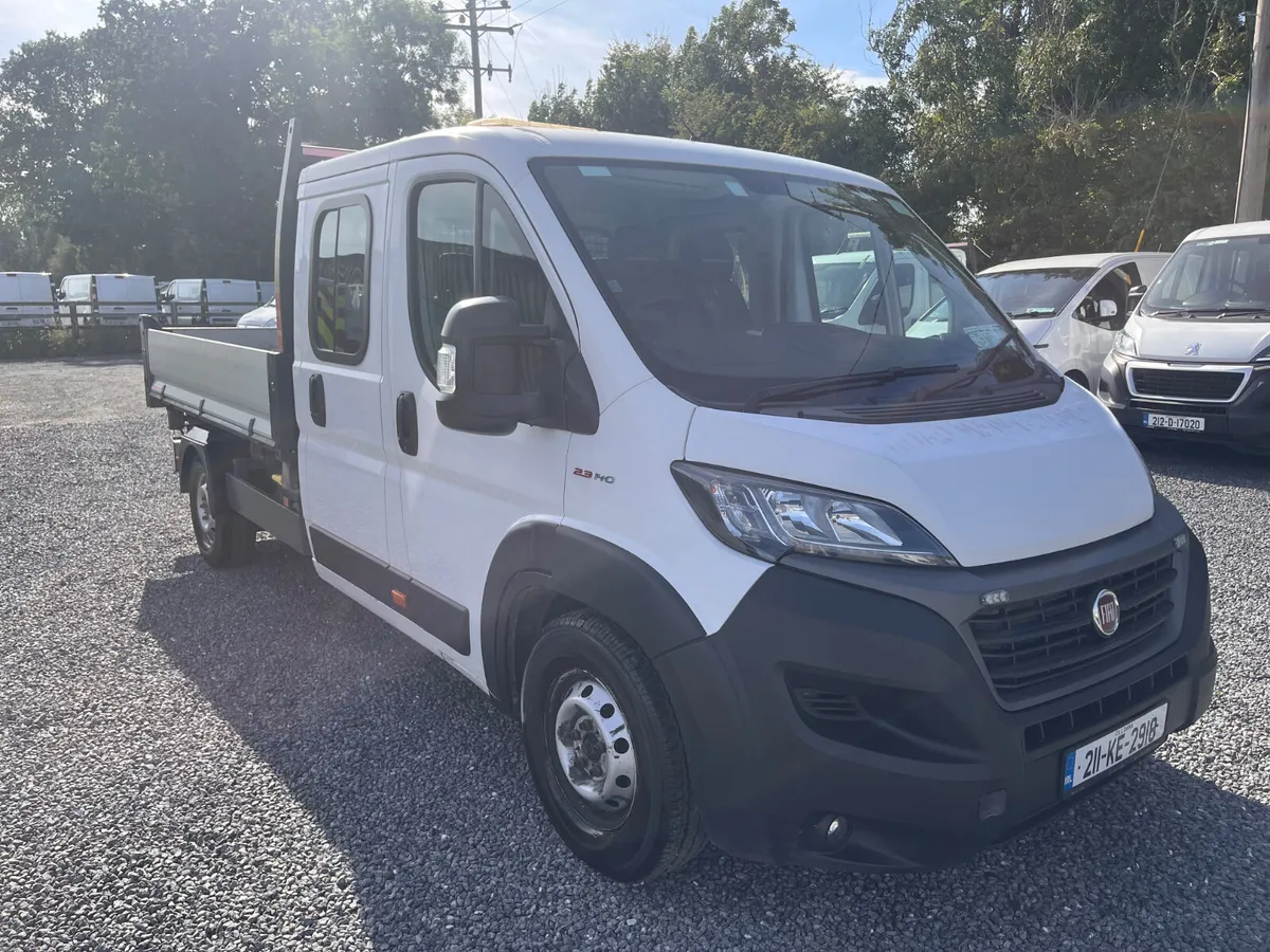 Fiat Ducato C/Cab 3 Way Tipper 2.3L 140BHP - Image 3