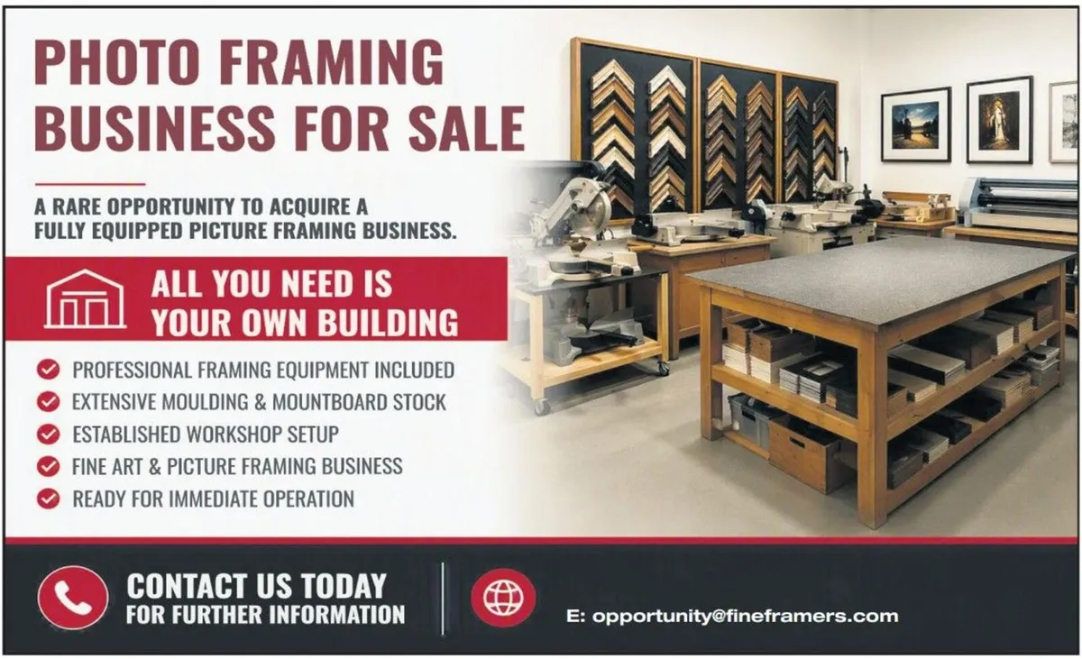 Custom Picture Framing Business - Image 1