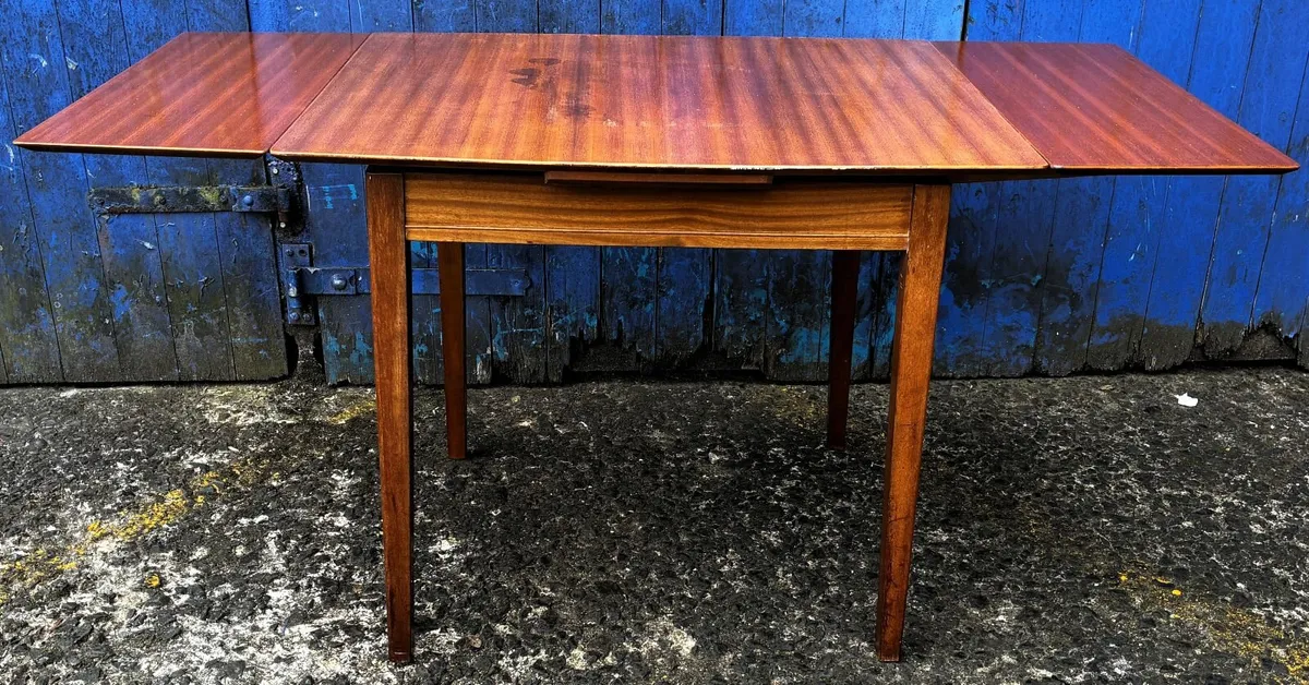 Mid Century Dining Table & Chairs - Image 2
