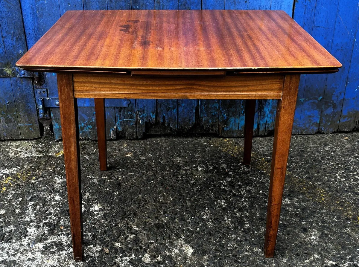 Mid Century Dining Table & Chairs - Image 3