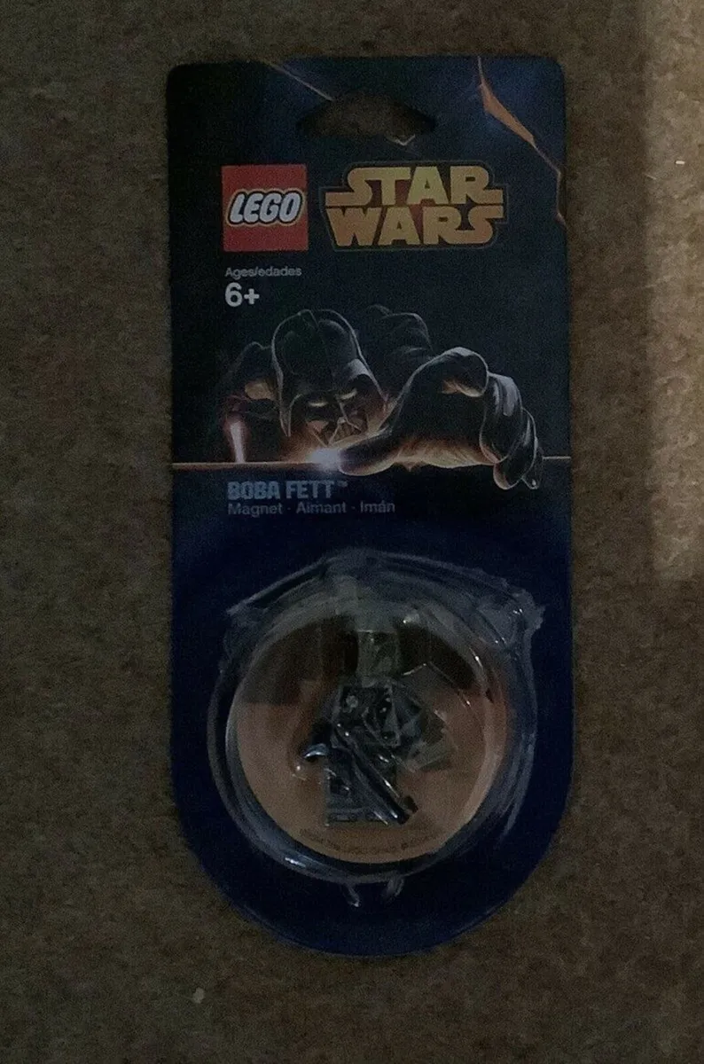 New: LEGO Star Wars Boba Fett Magnet - Image 1