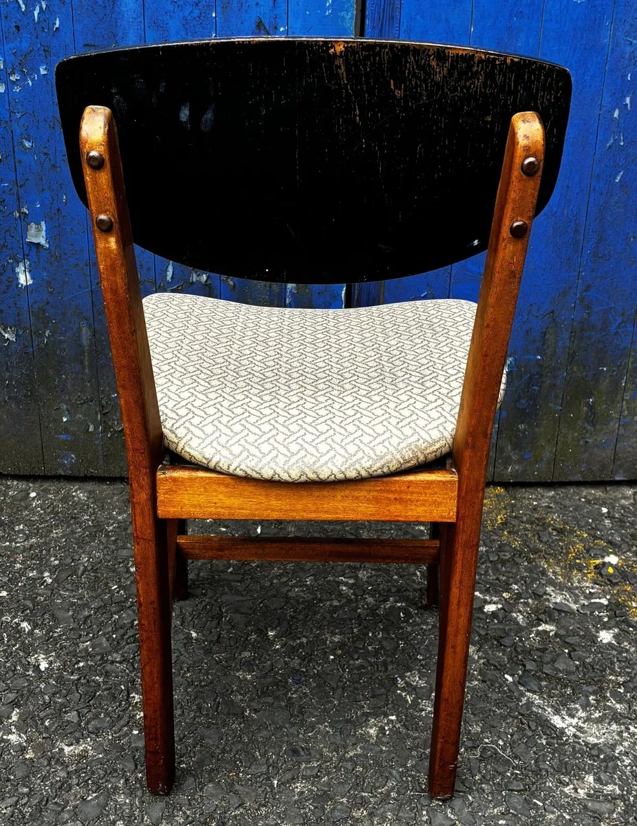 Mid Century Dining Table & Chairs - Image 4