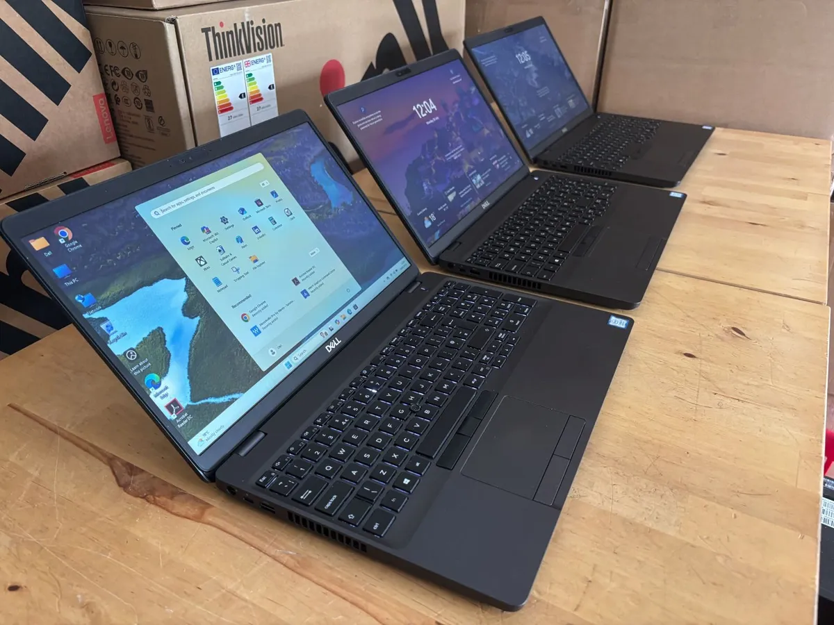 Dell Latitude 5500 Laptops-Quad i5-Win 11 Pro - Image 4