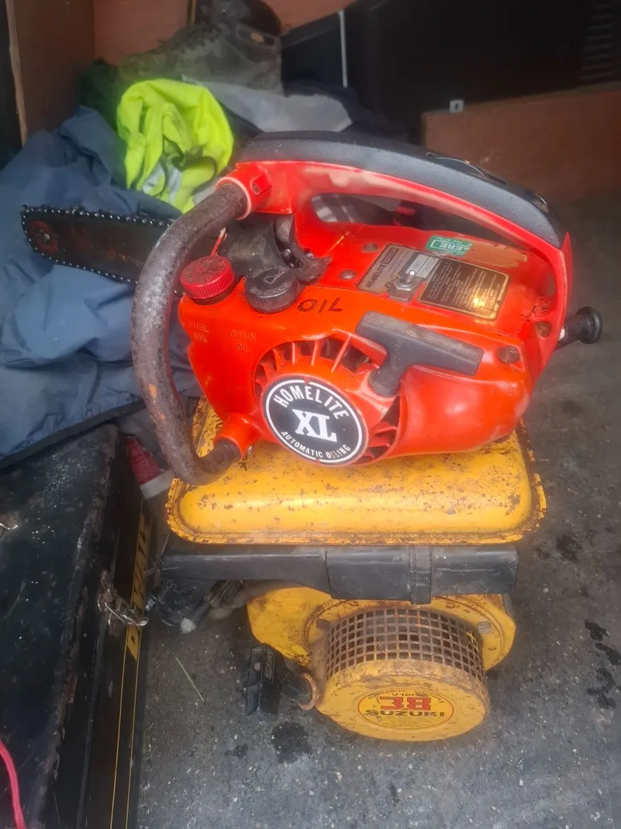 Suzuki Engine and Chainsaw - Image 1