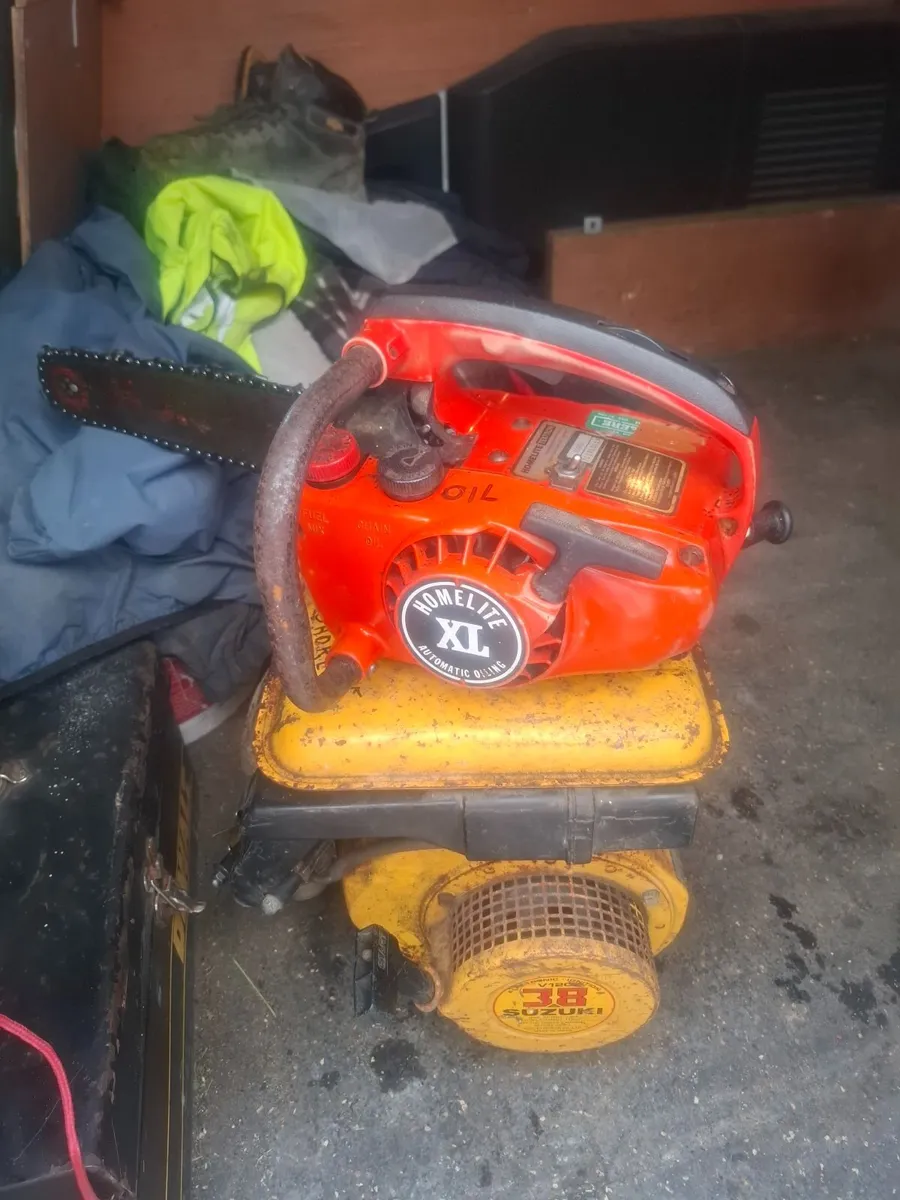 Suzuki Engine and Chainsaw - Image 2