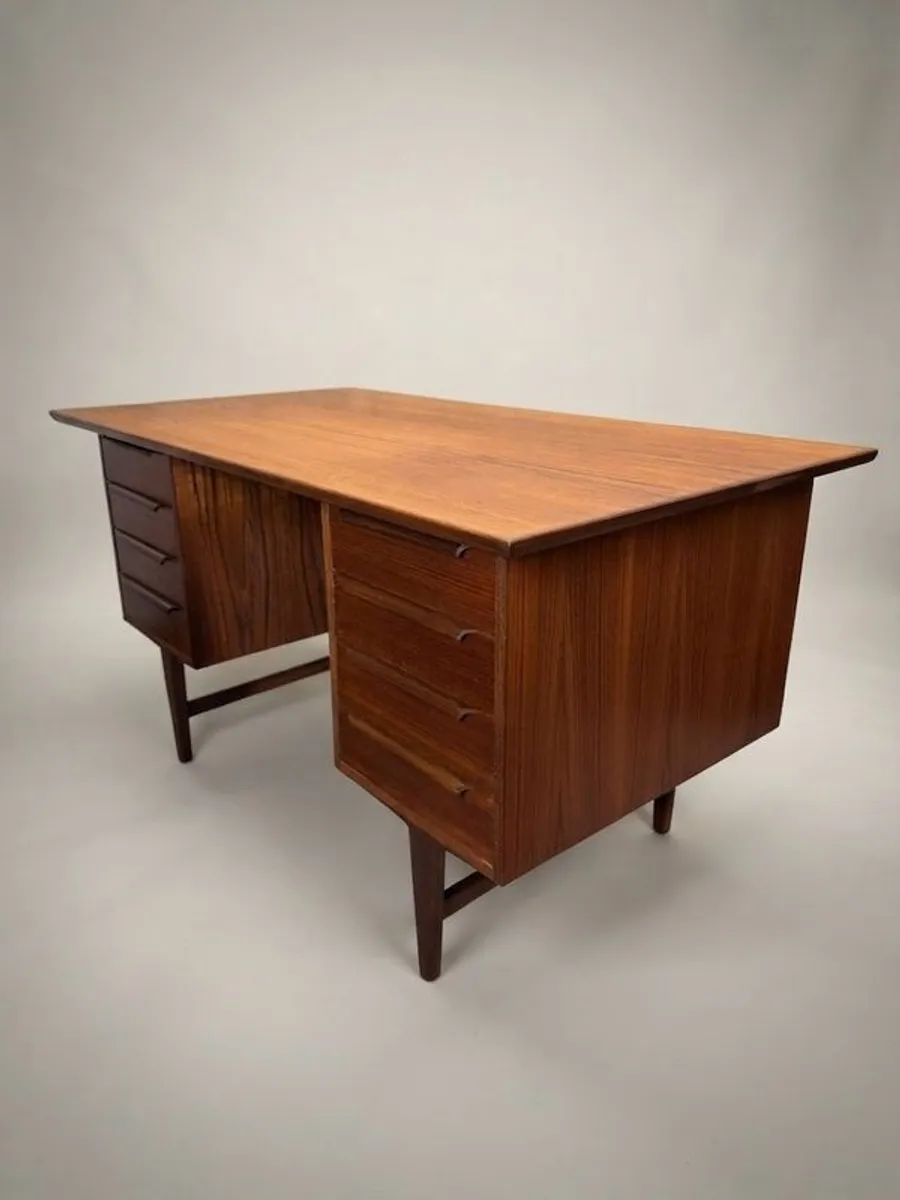 FLASH SALE! Was 995 Now 875 ! Mid - Century 1960s Danish Teak Desk - Image 2